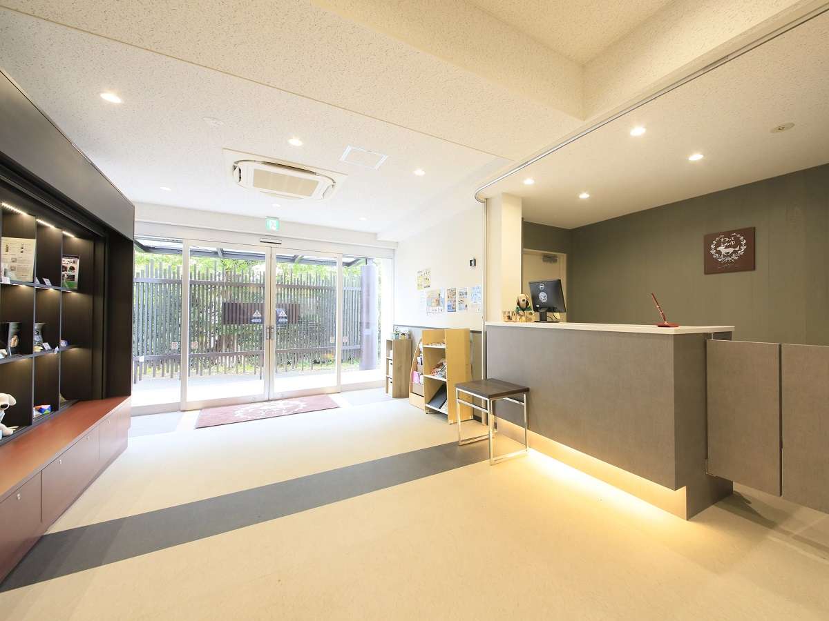 フロントは広く、荷物が多くても安心♪