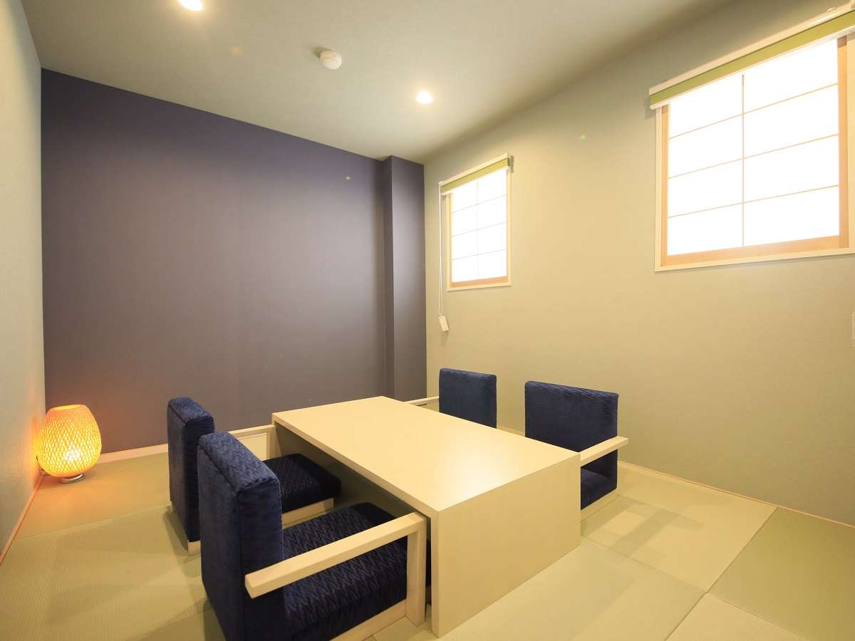 [ペット可・デラックスルーム]和室はコンパクトながらも落ち着いた雰囲気です。