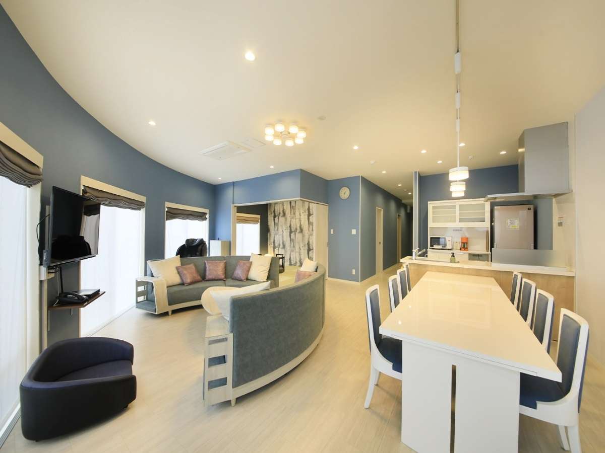 ペット可・グランドルーム一例｜お部屋は広々。わんちゃんも人も寛げます♪