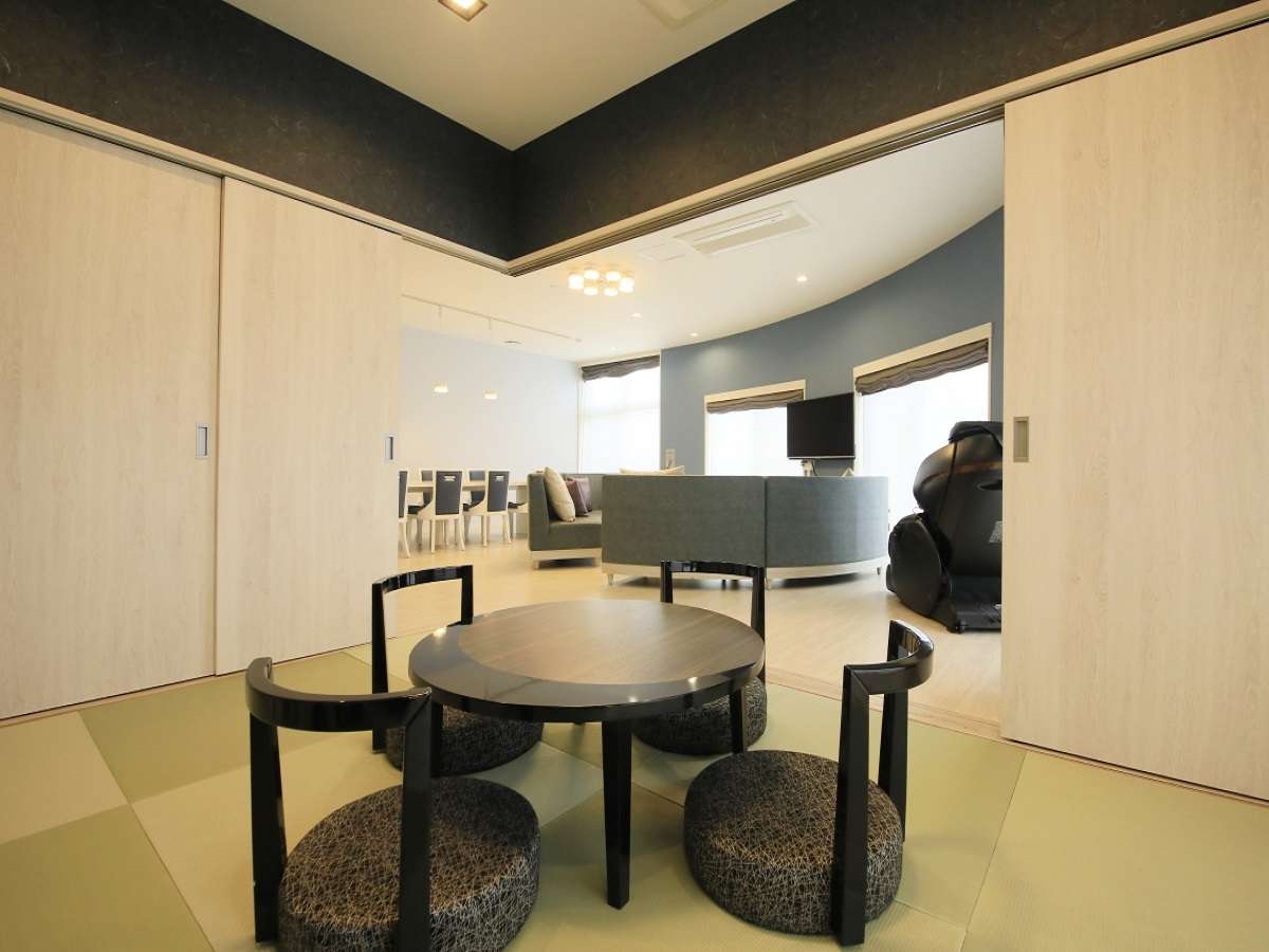 ペット可・グランドルーム一例｜和室がございますので、小さなお子様がいても安心です。