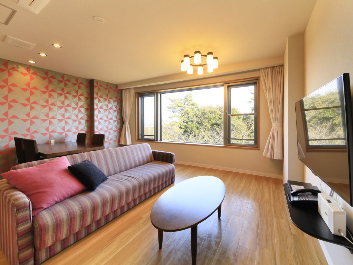 【スタンダードルーム一例】1LDKのコンドミニアムタイプのお部屋。住まうような滞在を楽しめます