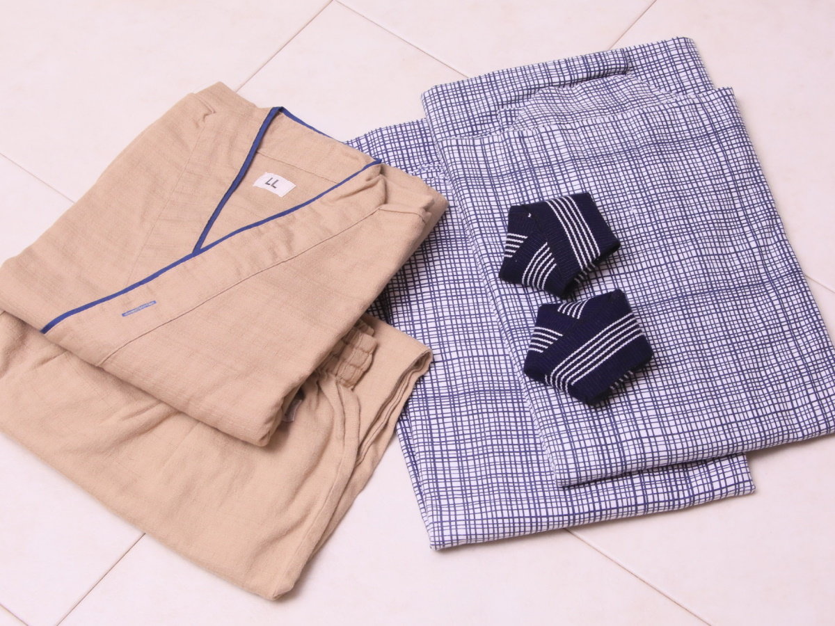 【貸出品】浴衣・作務衣　※有料でのお貸出しとなります。