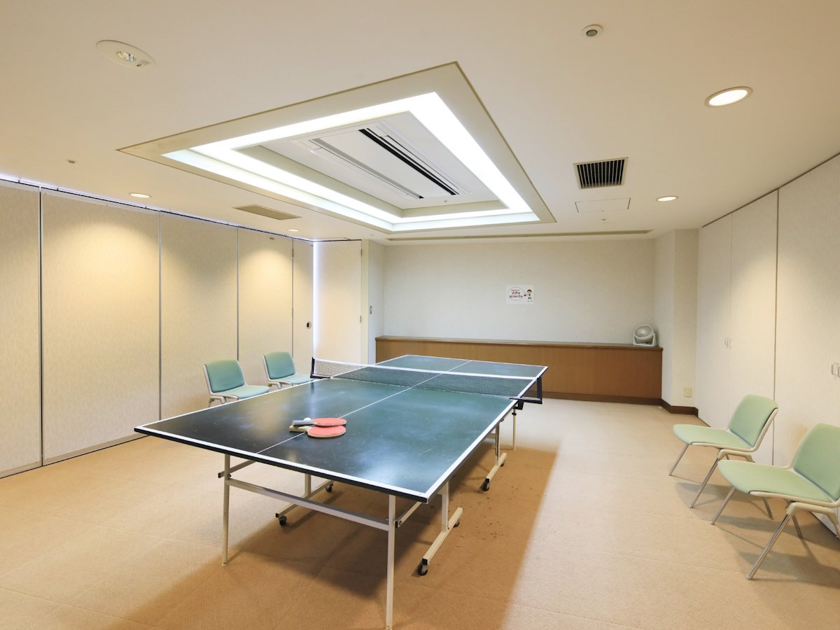 【卓球】有料 当日フロントにてご予約が必要となります。