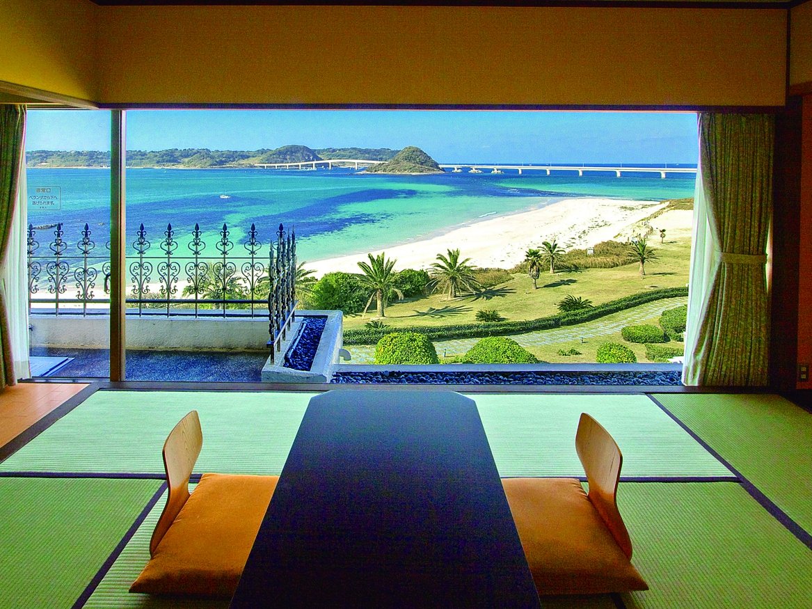 角島大橋側　和室一例