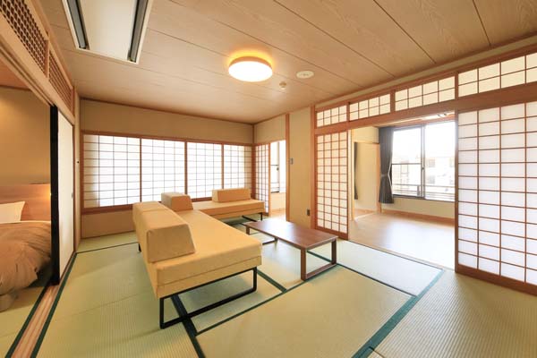 特別和室ツインベッド