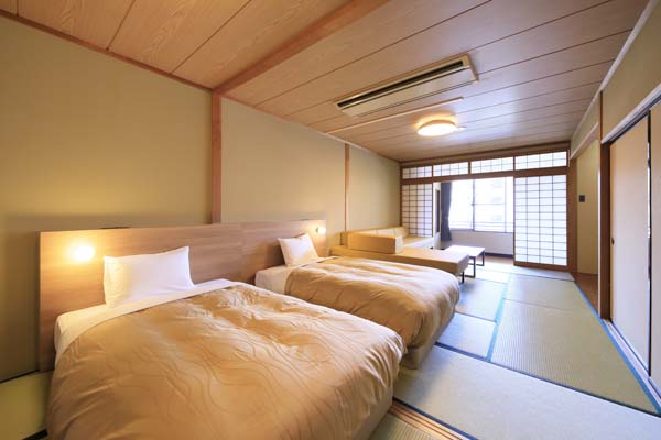 特別和室ツインベッド