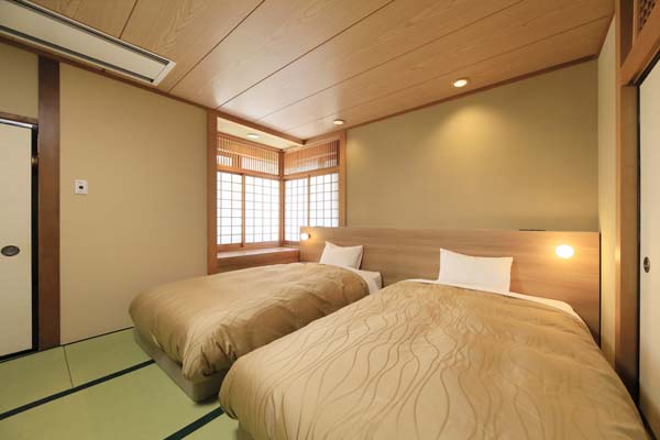 特別和室ツインベッド