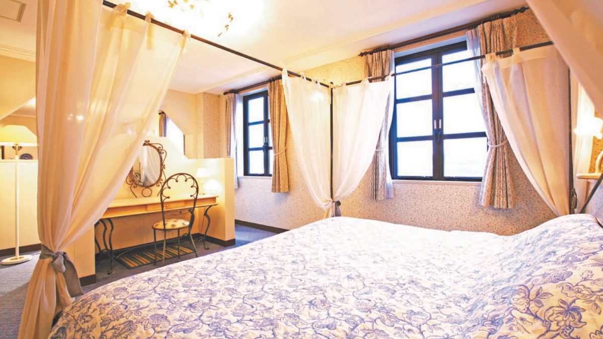 スイートルーム【シチリア】ベットルーム