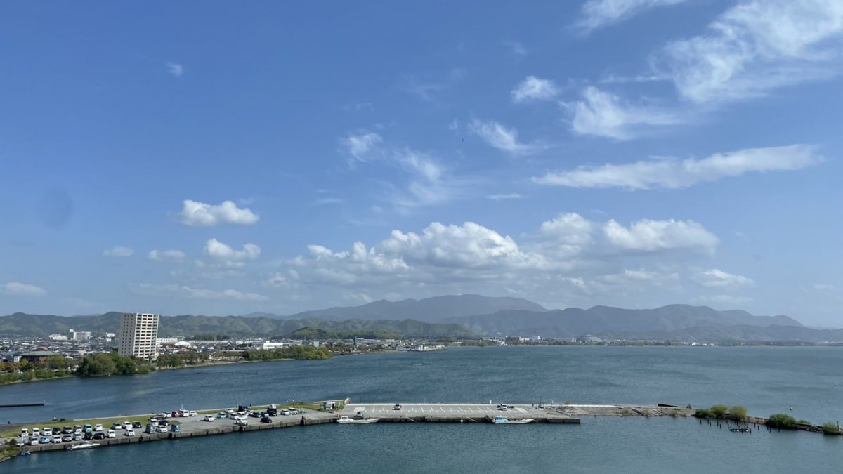 ホテル7階からの眺望