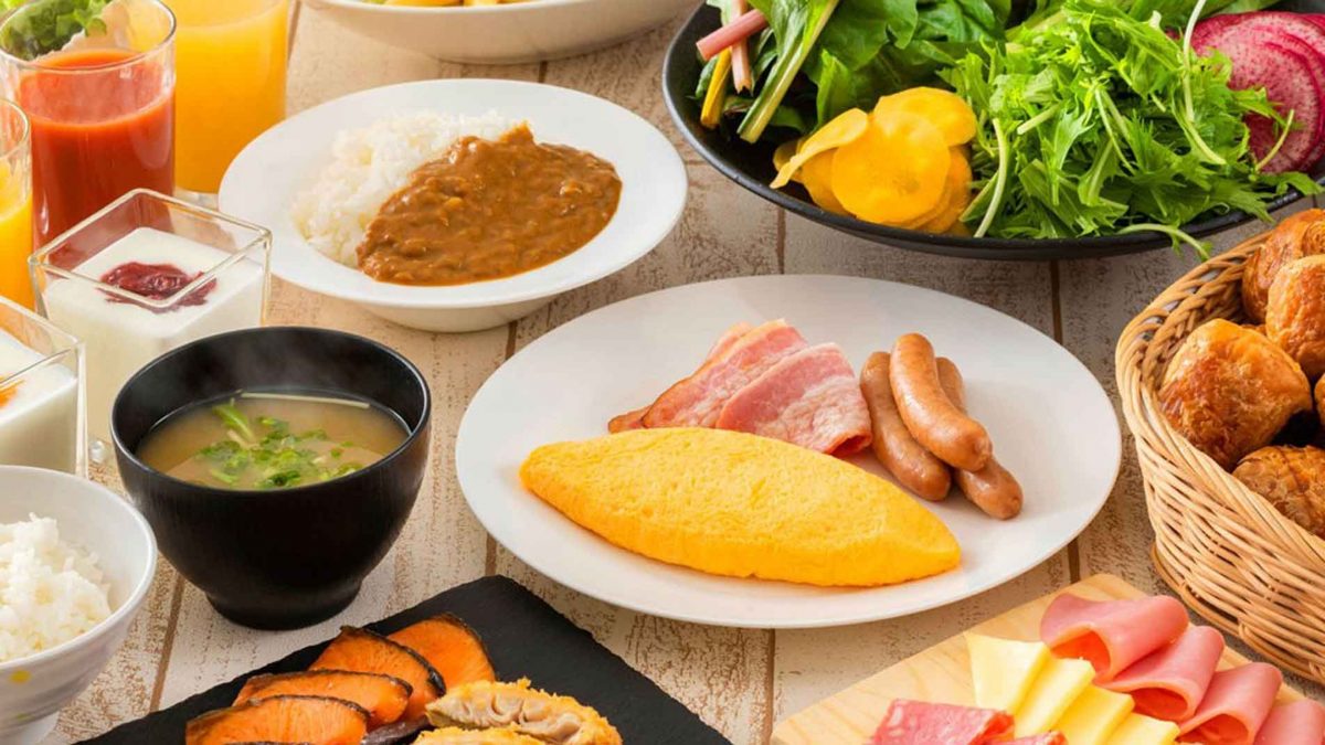朝食ビュッフェ(イメージ)