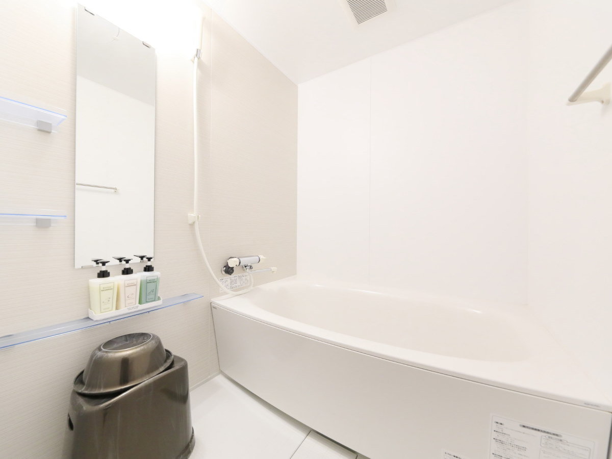 【客室設備】お部屋の浴室もご利用頂けます。