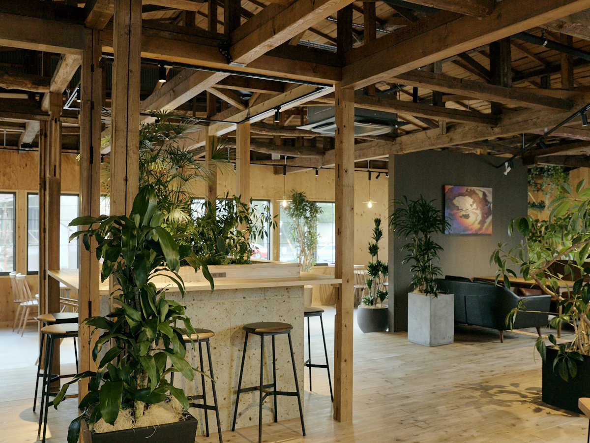 【周辺お食事処】CAFE DINING「LUDERA」さん　足柄牛パティのハンバーガーが人気