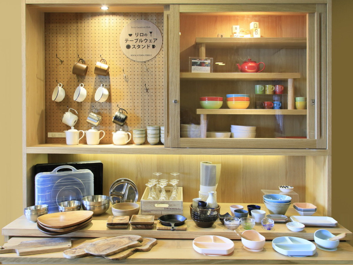 【貸出品】お客様のお声をもとにオシャレな食器を貸出♪お部屋でのお食事をもっとお楽しみいただけます！