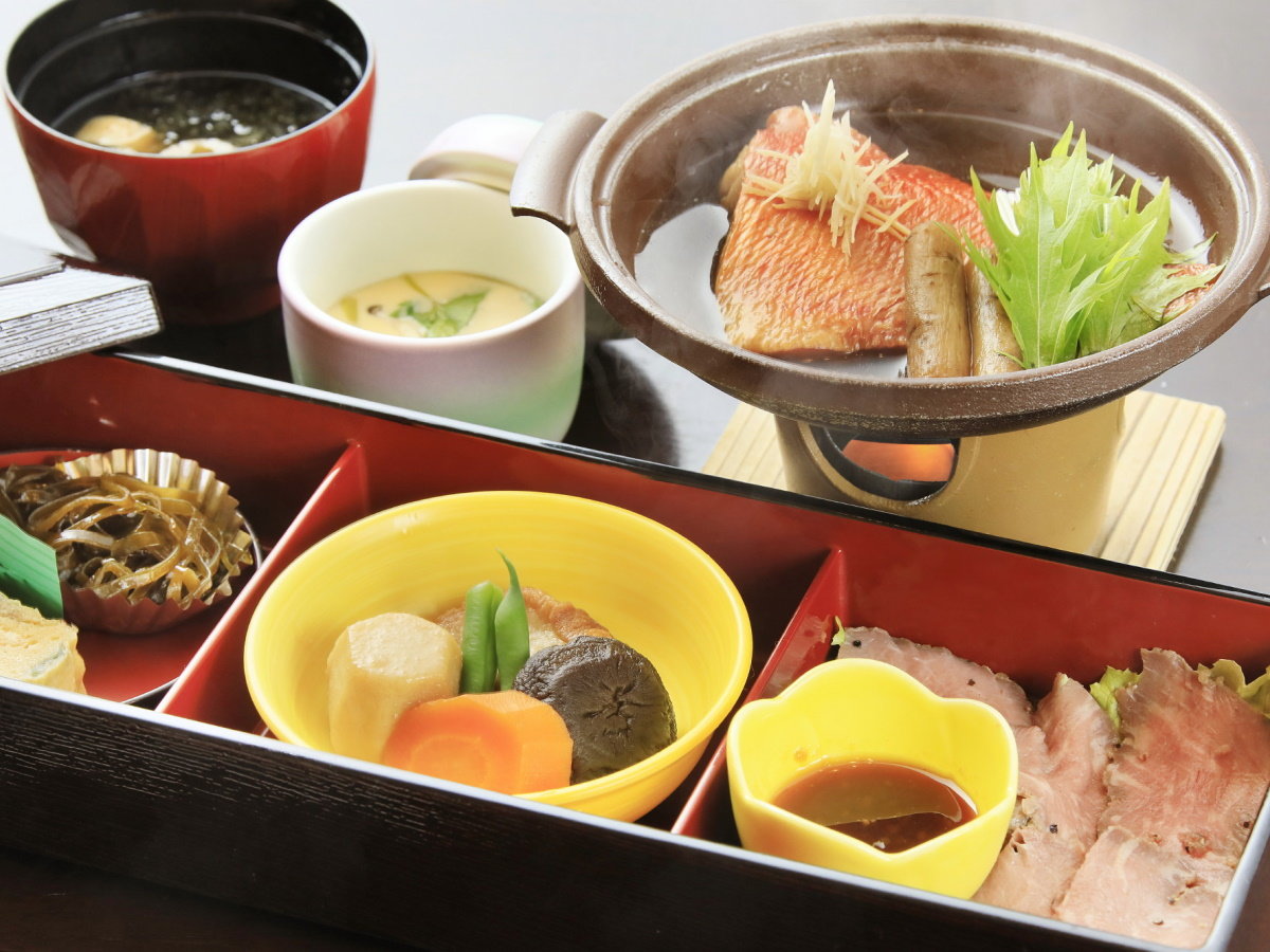 【ご夕食】「福風」さん自慢の金目鯛の煮付け御膳