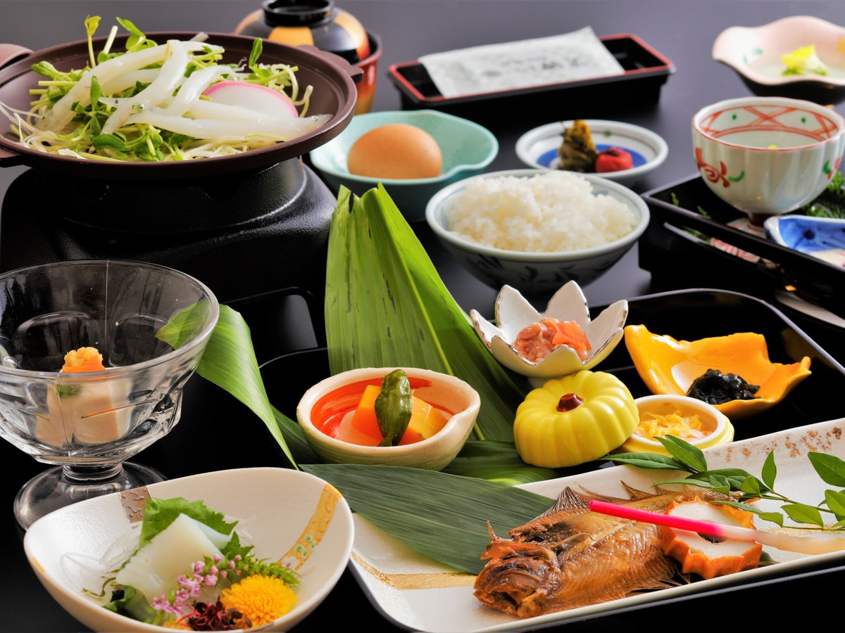 菊萬の和朝食