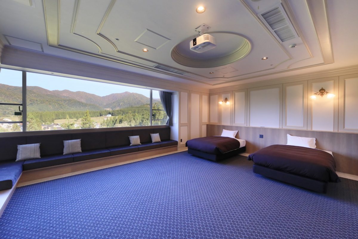 最上階パノラマシアタールーム