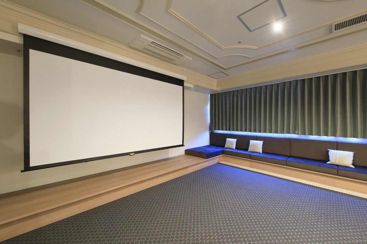 最上階パノラマシアタールーム