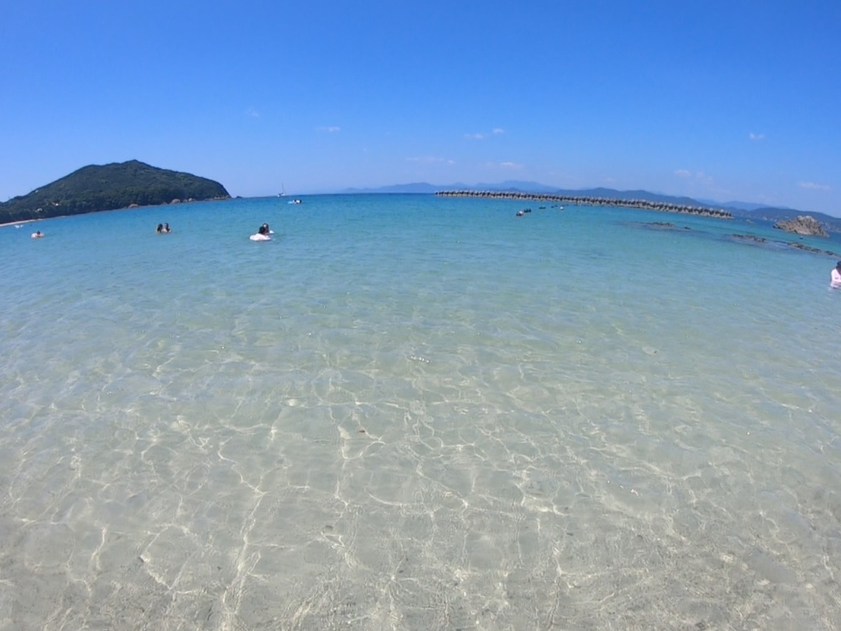 【周辺観光】御座白浜海水浴場