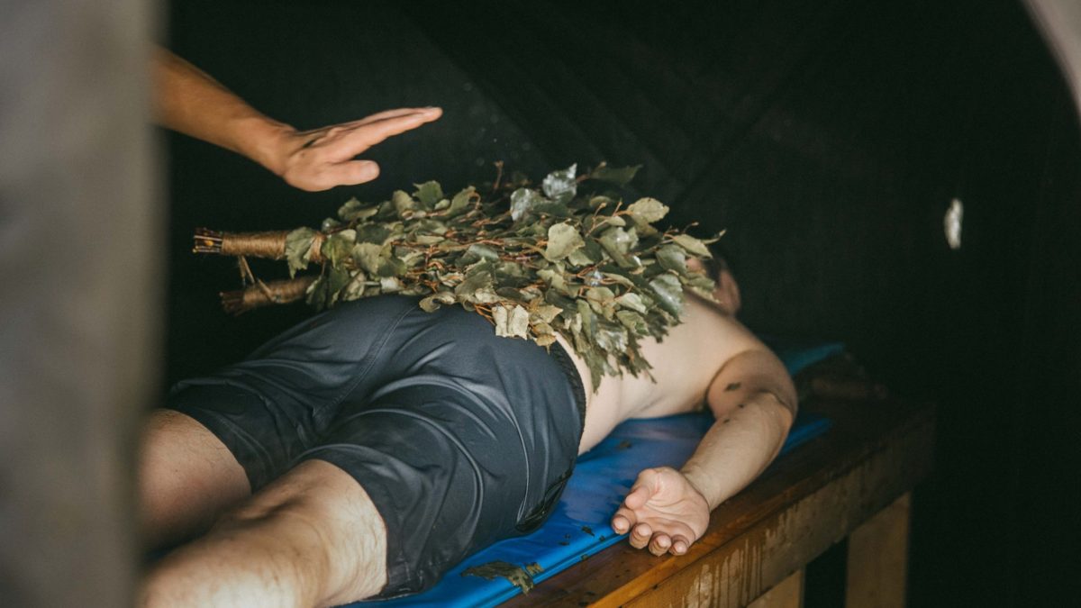 アウトドアサウナ