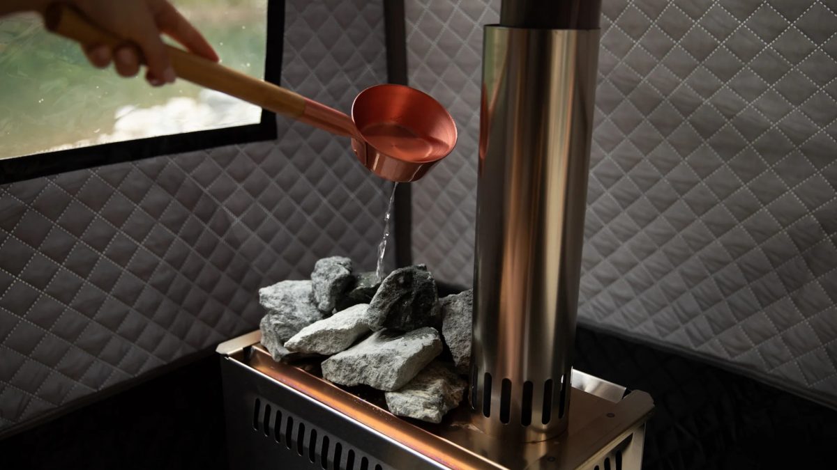 アウトドアサウナ