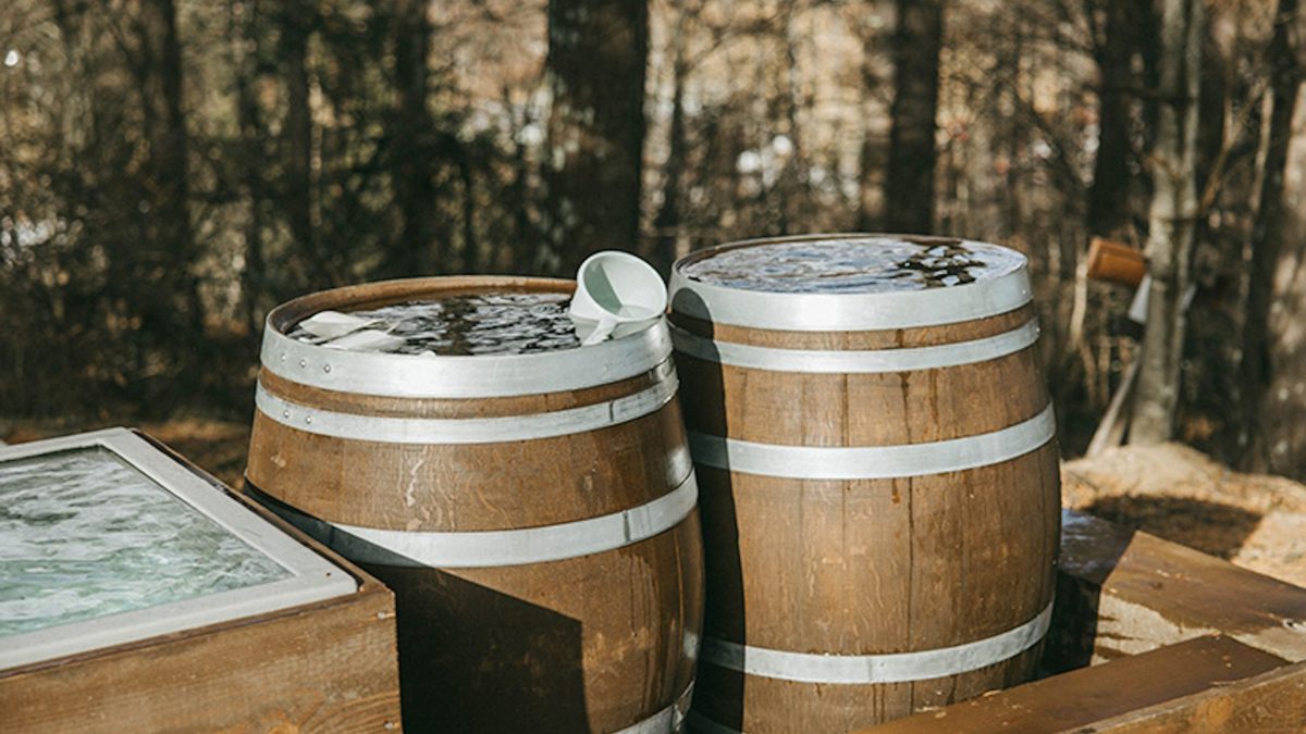 アウトドアサウナ