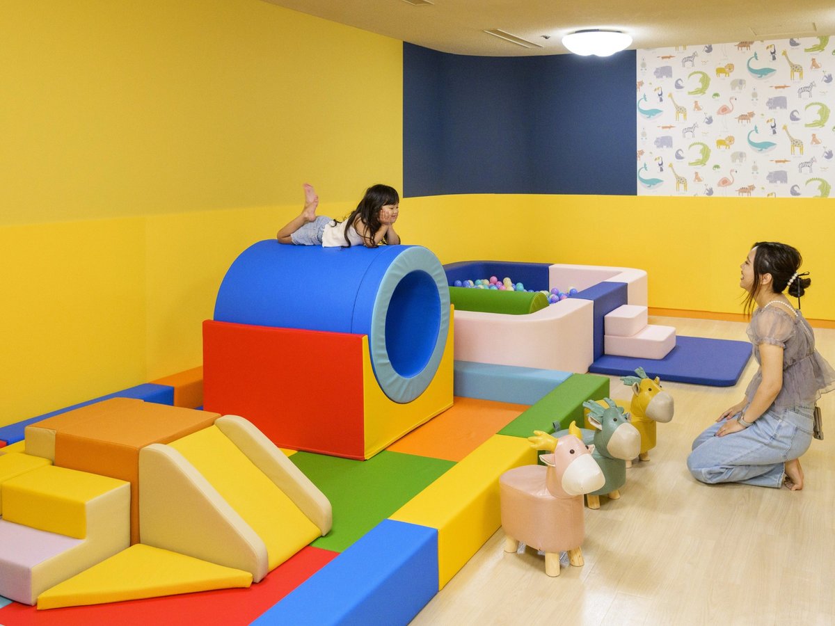 小さなお子さまが自由に楽しめる「わくわくひろば」