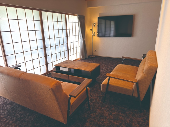 半露天風呂付特別室