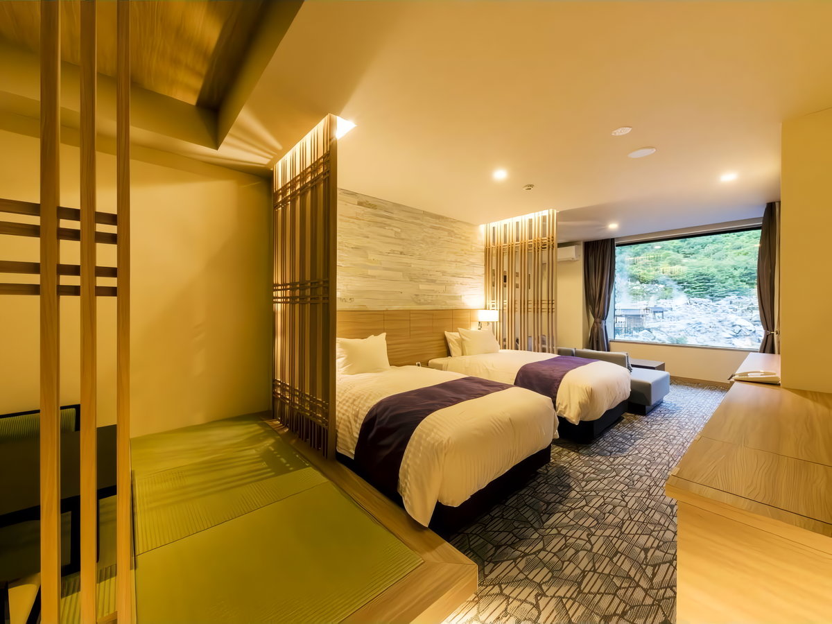 テラスプレミアムツイン客室